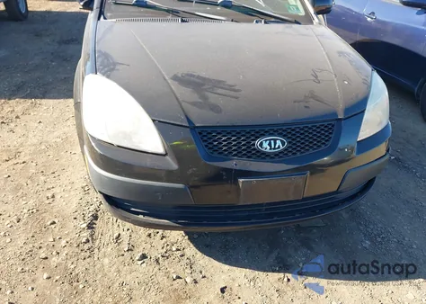 2008 Kia Rio Lx from USA, damaged, VIN KNADE123786324763